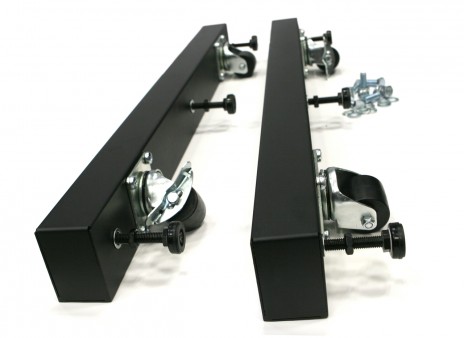 Hyperline ORK2A-BSM-1000-RAL9005 Основание для стоек ORK2A глубиной 1000 мм, для установки стойки на ножки и ролики (ножки и ролики в комплекте), цвет черный (RAL 9005) - фото 2