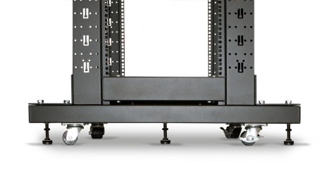 Hyperline ORK2A-BSM-1250-RAL9005 Основание для стоек ORK2A глубиной 1250 мм, для установки стойки на ножки и ролики (ножки и ролики в комплекте), цвет черный (RAL 9005) - фото 7