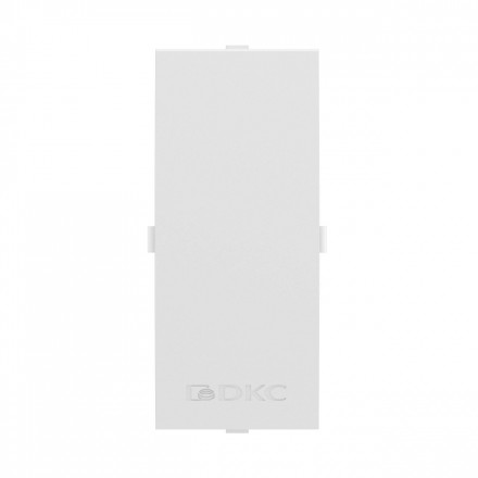 DKC / ДКС 09504 In-Liner Front/Aero Накладка на стык фронтальных крышек для кабель-каналов 90х50, 90/2х50, 110х50мм, пластик, белый RAL 9016 - фото 2