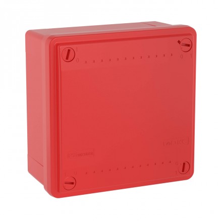 DKC / ДКС 53811 Коробка ответвитвительная с гладкими стенками, IP56, 100х100х50мм, цвет красный