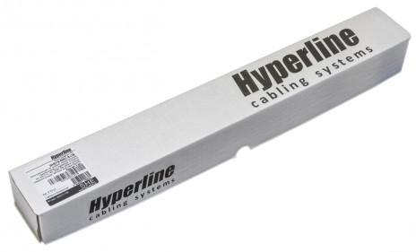 Hyperline SHE19-8IEC-S-CB Блок розеток для 19" шкафов, горизонтальный, 8 розеток IEC320 C13, выключатель в подсветкой, без кабеля питания, клеммная колодка 16A, 250В, 482.6x44.4x44.4мм (ШхГхВ), корпус алюминий, черный - фото 4