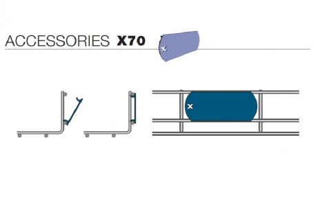 AXELENT X-TRAY 2570-03 Клипса маркировочная X70, эквипотенциальное соединение, на английском - фото 3