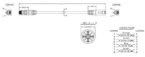 Hyperline PC-LPM-UTP-RJ45-RJ45-C6-0.3M-LSZH-YL Патч-корд U/UTP, Cat.6 (100% Fluke Component Tested), LSZH, 0.3 м, желтый - фото 2