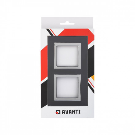 DKC / ДКС 4402824 Рамка из натурального стекла, черная, 4 модуля, Avanti - фото 5
