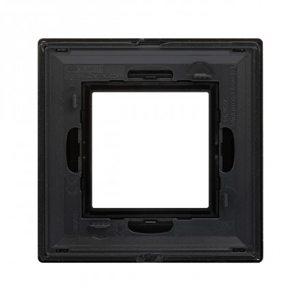 DKC / ДКС 4402852 Рамка из металла, черная, 2 модуля, Avanti - фото 3