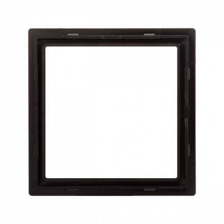 DKC / ДКС 4402852D (Заказная) Декоративная вставка для металлических рамок, черная, 2 модуля, Avanti - фото 3