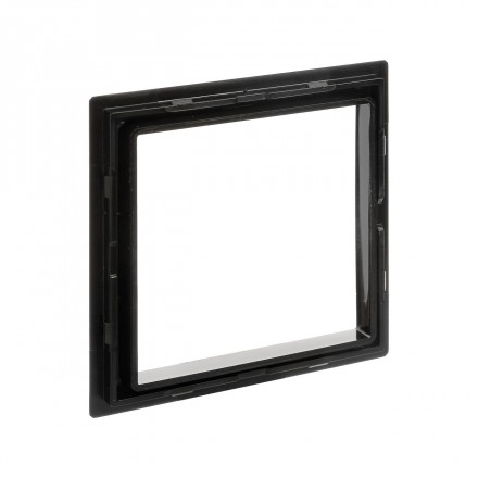 DKC / ДКС 4402852D (Заказная) Декоративная вставка для металлических рамок, черная, 2 модуля, Avanti - фото 4