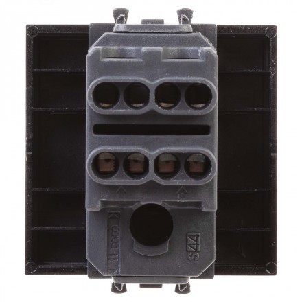 DKC / ДКС 4402122 (Заказная) Инвертор одноклавишный модульный "Черный квадрат", 16A, 2 мод., Avanti - фото 3
