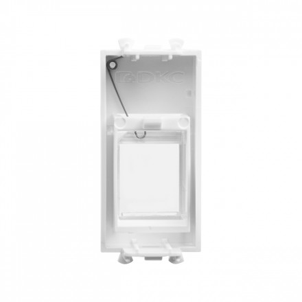 DKC / ДКС 4400201 Адаптер для Keystone "Белое облако" 1 мод, Avanti - фото 3