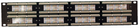 REXANT 04-0022 Патч-панель 19", 2U, 48 портов RJ-45, категория 5e, UTP неэкранированная, черная - фото 2
