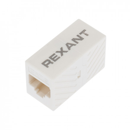 REXANT 03-0108 Проходной адаптер, RJ-45(8P-8C), UTP неэкранированный, категория 6, (гнездо-гнездо)