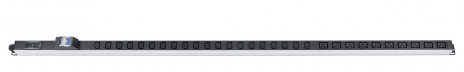 Cabeus PDU-32-10C19-20C13-B-T Блок розеток для 19" шкафов, вертикальный, 10 розеток IEC 320 C19, 20 розеток IEC 320 C13, 32А, автомат защиты, алюминиевый корпус, клеммная колодка