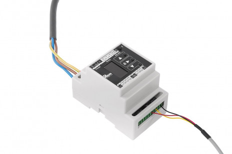 REM R-MC2-DMTH Модуль управления микроклиматом цифровой, предназначенный для установки на DIN-рейку, питание 230 VAC, с ЖК-дисплеем, серый - фото 2
