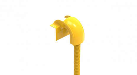 Hyperline FBTR-OUTX56 Вертикальный ответвитель оптического лотка с гофрированной трубой