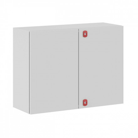 DKC / ДКС R5ST0683 Навесной шкаф серии ST, двухдверный, 600x800x300мм (ВхШхГ), IP55, использование вне помещений, цвет серый RAL 7035