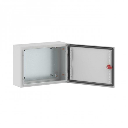 DKC / ДКС R5ST0341 Навесной шкаф серии ST, 300х400х150мм (ВхШхГ), с монтажной панелью, IP66, использование вне помещений, цвет серый RAL 7035 - фото 2