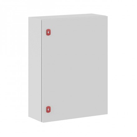 DKC / ДКС R5ST0869 Навесной шкаф серии ST, 800х600х250мм (ВхШхГ), с монтажной панелью, IP66, использование вне помещений, цвет серый RAL 7035