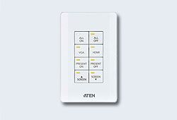 ATEN VK108US-AT Кнопочная, панель, управления, 8, кнопок, цвет-, белый, (программируемая)