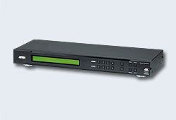 ATEN/VANCRYST VM0404HB-AT-G Переключатель, электрон., HDMI, 4>, 4, монитора, без, шнуров, (передача, сигнала, до, 15, м.;макс.разр., до, 4096x2160/3840, x, 2160, 60Hz, 4:4:4, 3м;макс.расст.до, источ.сигнала, 1.8м;подд., 3D/DeepColor/HDCP, 2.2/CEC)