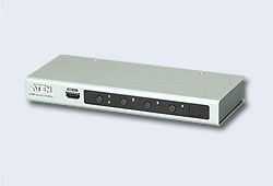 ATEN/VANCRYST VS481B-AT-G Переключатель, электрон., HDMI, 4>, 1, телевизор/панель/монитор/проектор, шнур, HDMI, 1.8м., (до, 4Kx2K, 4096x2160/3840x2160;480P/720P/1080i/1080P;пульт, ДУ)