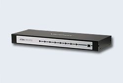 ATEN/VANCRYST VS0801A-AT-G Переключатель, электрон., SVGA+AUDIO, 8>, 1, монитор, с, VGA-Audio, шнуром, 1x1.8м., (DDC2B, пульт, ДУ)