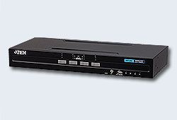 ATEN CS1184H-AT-G Переключатель, электрон., KVM+Audio+USB, 2.0, 1, user, PS2/USB+HDMI, =>, 4, cpu, USB+HDMI, без, шнуров, 3840x2160, 30Hz, настол., исп.стандарт.шнуры, без, OSD, некаскад.