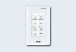 ATEN VK0100-AT Кнопочная, панель, управления, 8, кнопок, цвет-, белый, (программируемая)