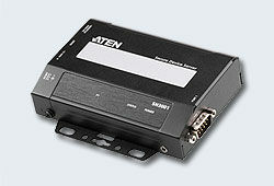 ATEN SN3001-AX-G Устройство, удаленного, управления, RS232, 1, порт, RJ45, TCP/IP, без, шнуров, и, адаптеров, DCE/DTE, DC, 9V;3-контак.клемма, DC, 9-48V