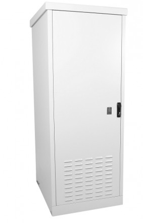 ЦМО ШТВ-1-18.7.6-43АА-Т1 Шкаф уличный всепогодный напольный укомплектованный 18U (Ш700 х Г600), комплектация Т1-IP55, серый