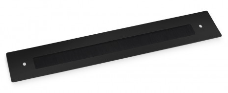 Cabeus JD04B-BK Щеточный кабельный ввод для настенных шкафов SH-05F, WSC-05D, напольных шкафов SH-05C, ND-05C, цвет черный (RAL 9004)