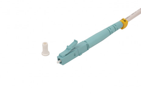 Hyperline FC-D2-504-LC/PR-LC/PR-H-25M-LSZH-MG Патч-корд волоконно-оптический (шнур) MM 50/125(OM4), LC-LC, duplex, 10G/40G, LSZH, 25 м - фото 3