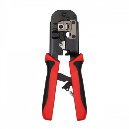 Hyperline HT-N5684ER Инструмент обжимной/обрезной для RJ-45 серии PLEZ, RJ-12, RJ-11, 4P4C, 4P2C