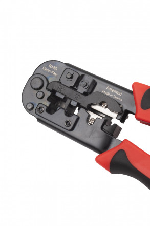 Hyperline HT-N5684ER Инструмент обжимной/обрезной для RJ-45 серии PLEZ, RJ-12, RJ-11, 4P4C, 4P2C - фото 4