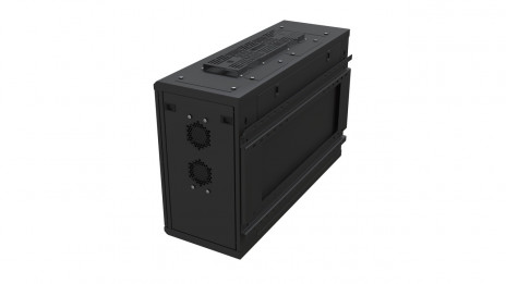 Hyperline TWH-0635-SD-RAL9005 Шкаф настенный 19-дюймовый (19"), 6U, 355х652х1000мм, цвет черный (RAL 9005) - фото 2