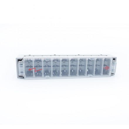 Sembanx SMB-TM-002 Магазин защиты 2/10 на 10 пар для 3-х пол. Разрядника с крышкой( аналог Krone 6089 2 023-01) - фото 3