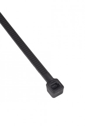 WRline WR-SHN-36-150B Стяжка-хомут 3,6х150 мм, кабельная нейлоновая 6,6, неразъемная, цвет черный (100шт) - фото 2