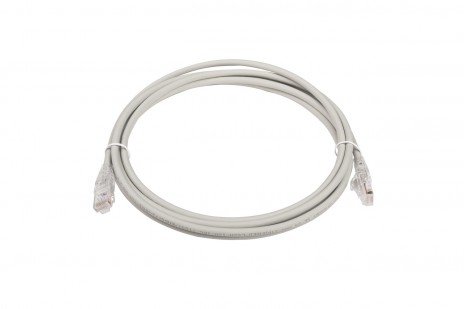 WRline WR-PC-RJ45-UTP-5E-3-GY Патч-корд U/UTP, категория 5е, 2xRJ45, неэкранированный, серый, LSZH, 3м