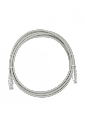 WRline WR-PC-RJ45-UTP-5E-3-GY Патч-корд U/UTP, категория 5е, 2xRJ45, неэкранированный, серый, LSZH, 3м - фото 4