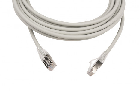 WRline WR-PC-RJ45-FTP-5E-7-GY Патч-корд F/UTP, категория 5е, 2xRJ45, экранированный, серый, LSZH, 7м - фото 2