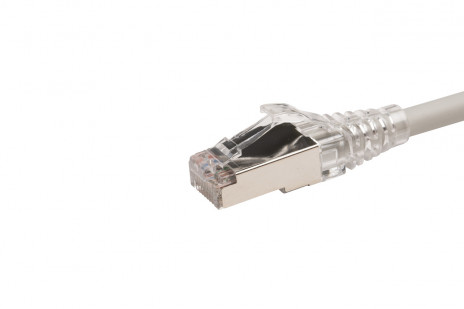 WRline WR-PC-RJ45-FTP-5E-5-GY Патч-корд F/UTP, категория 5е, 2xRJ45, экранированный, серый, LSZH, 5м - фото 3