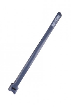 Hyperline WASN-310-BK-10 Хомут для кабеля, липучка с мягкой застежкой, 310x14 мм, черный (10 шт.)