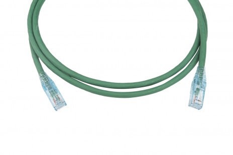 Hyperline PC-LPM-UTP-RJ45-RJ45-C6-1.5M-LSZH-GN Патч-корд U/UTP, Cat.6 (100% Fluke Component Tested), LSZH, 1.5 м, зеленый - фото 2