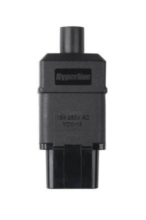 Hyperline CON-IEC320C19 Разъем IEC 60320 C19 220В 16A на кабель, контакты на винтах (плоские контакты внутри разъема), прямой - фото 4