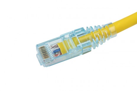 Hyperline PC-LPM-UTP-RJ45-RJ45-C6-1.5M-LSZH-YL Патч-корд U/UTP, Cat.6 (100% Fluke Component Tested), LSZH, 1.5 м, желтый - фото 4