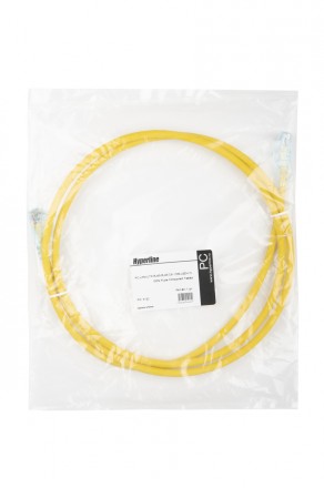 Hyperline PC-LPM-UTP-RJ45-RJ45-C6-1.5M-LSZH-YL Патч-корд U/UTP, Cat.6 (100% Fluke Component Tested), LSZH, 1.5 м, желтый - фото 6