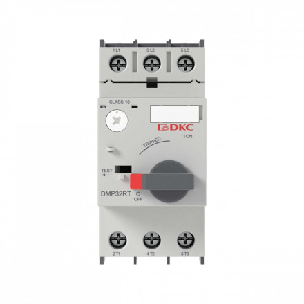 DKC / ДКС DMP32RT-0010 (Заказная) Автоматический выключатель защиты двигателя YON DMP32RT с уставкой 6.3-10A 3P 100kA - фото 2