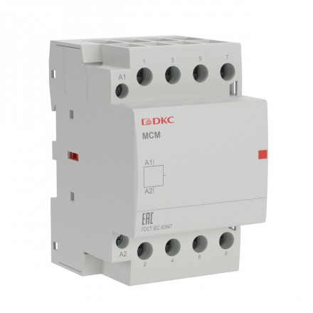 DKC / ДКС MCE-63-40-A240 Модульный контактор YON MCE 4P 63A 4НО управляющее напряжение 240В 50Гц