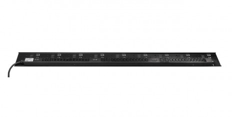 Cabeus PDU-16-3P-36C13-6C19-I309 Блок розеток для 19" шкафов, вертикальный, 6 розеток IEC 320 C19, 36 розеток IEC 320 C13, 3 фазы, 16А, автоматы защиты, металлический корпус, шнур с вилкой IEC309 3м - фото 2