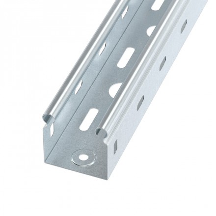 DKC / ДКС 3526015HDZ (Заказная) Лоток перфорированный 50х50, горячеоцинкованный, толщина металла 1.5 мм, длина лотка 3м (цена за 1 метр)