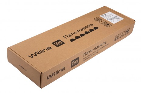 WRline WR-PL-24-C5E-SH-D Патч-панель 19"(1U), 24 порта RJ-45 полностью экранированная, категория 5e, Dual IDC, цвет черный - фото 8